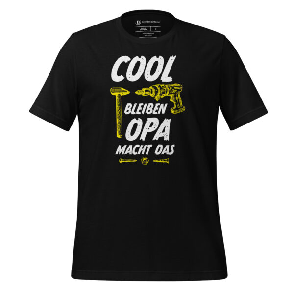 T-Shirt – Cool bleiben Opa macht das