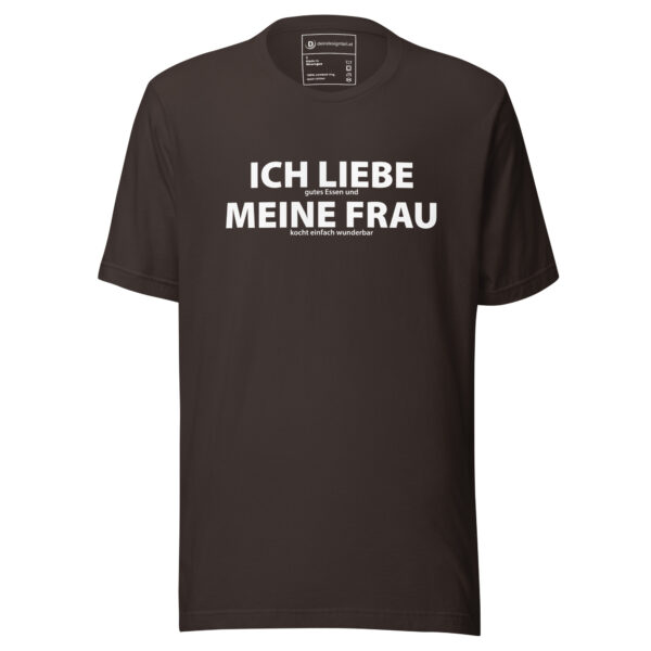 T-Shirt – Ich liebe meine Frau