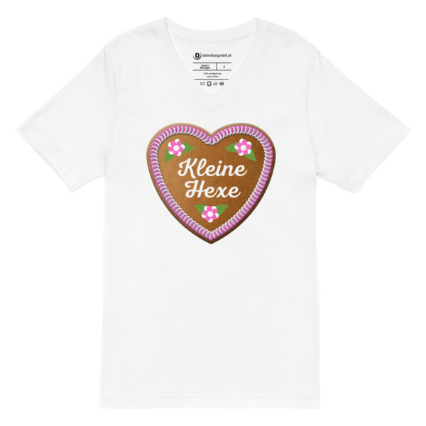 T-Shirt – Kleine Hexe (V-Ausschnitt)