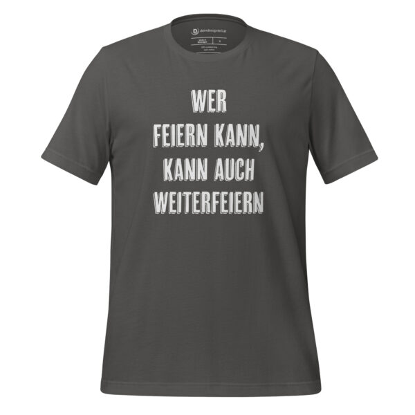 T-Shirt – Feiern und weiterfeiern