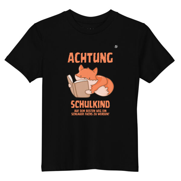 Kinder-T-Shirt – Aus Schulkind wird schlauer Fuchs