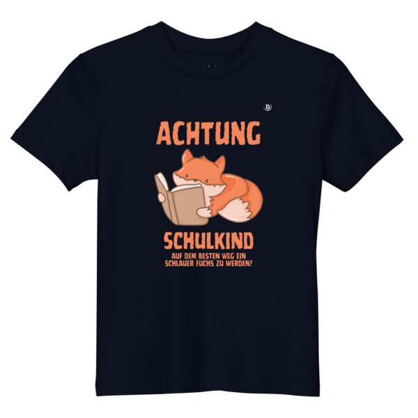 Kinder-T-Shirt – Aus Schulkind wird schlauer Fuchs