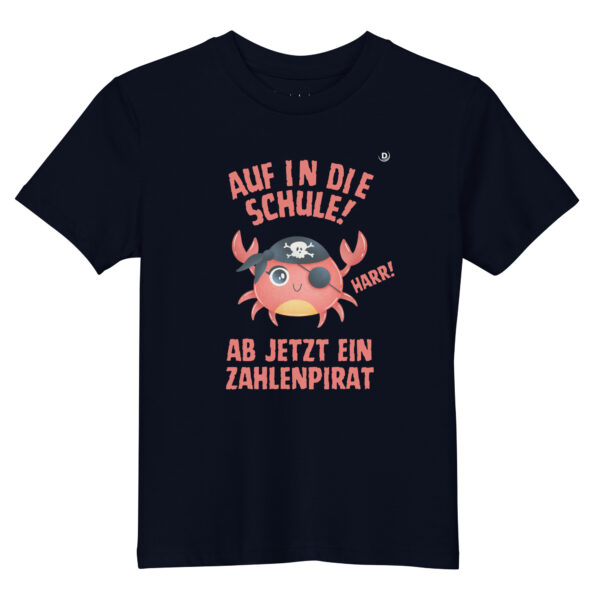 Kinder-T-Shirt – Zahlenpirat