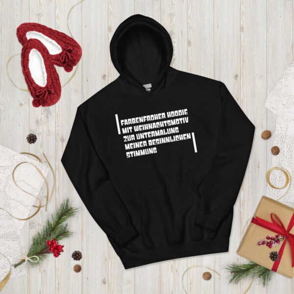 Hoodie – Farbenfrohes Weihnachten