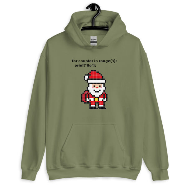 Hoodie – 8bit Santa